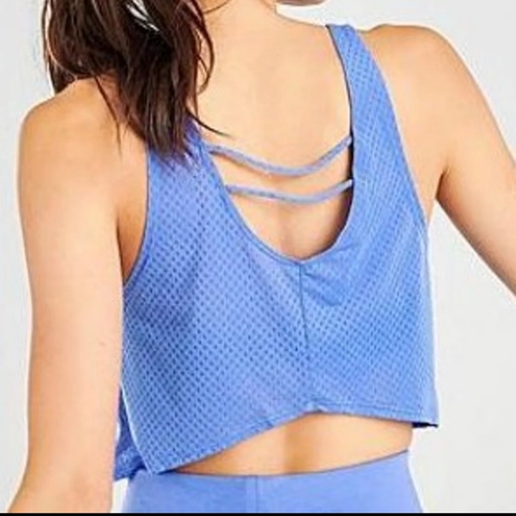 NWT Nike Breathe Crop Tank, Sz Small - Picture 2 of 3